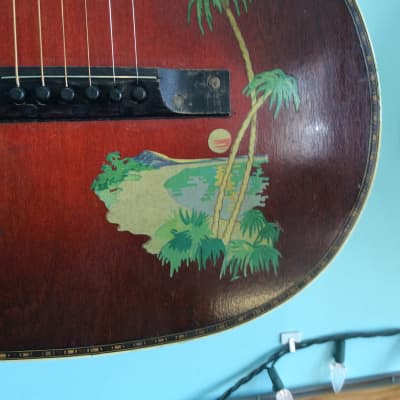 1930s Stromberg  Voisinet Parlor guitar image 15