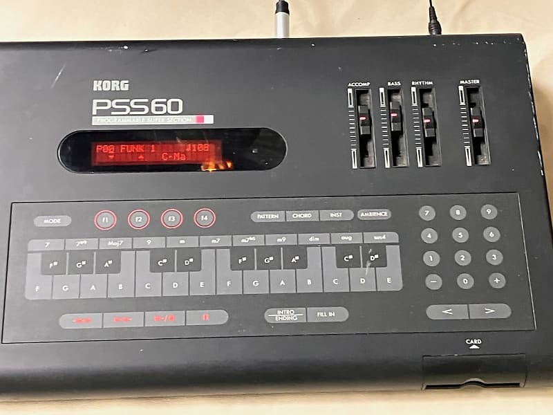 DTM・DAW korg pss 60 programmable super section Korg PSS60 Programmable Super Section Sound Module Drum