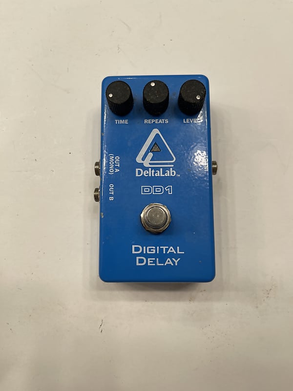 Deltalab DD-1 Stereo Digital Delay Echo Guitar Effect Pedal image 1