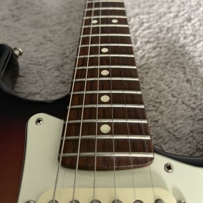 Fender American Standard Stratocaster HSS 2016 MIA USA Sunburst Strat Guitar image 7