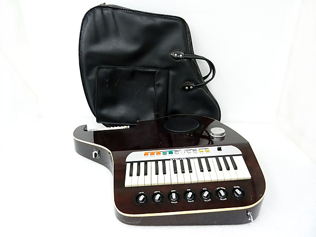 Kawlabo Spiron EM-5100 Vintage Analog Synth Organ w/ Orig Bag Extremely Rare '70s Japan John Lennon image 1