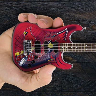 St. Louis Cardinals 10" Collectible Mini Guitar image 2