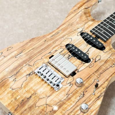 T's Guitars DST-Pro 22 Carved Spalted -Natural- 2021 [Made in Japan] for sale