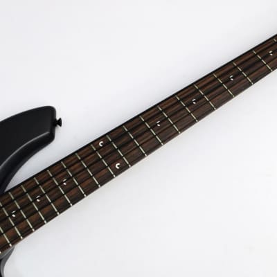 2008 Music Man Bongo 5 HH 5-String Electric Bass Guitar, Stealth Black image 14