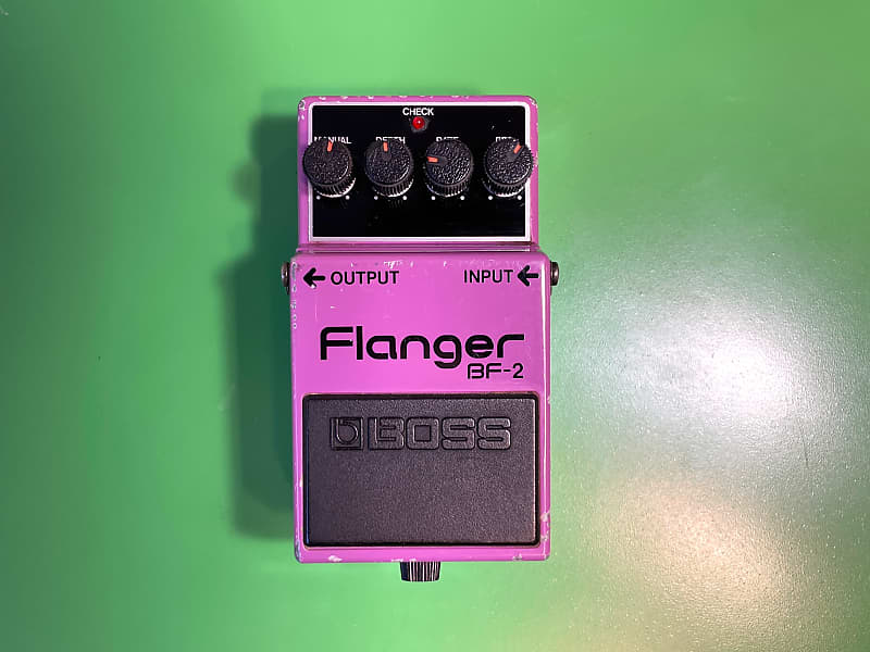 BOSS エフェクター　リヴァーブ　BF-2 Boss BF-2 Flanger 1980-1984 (Black Label) Made In Japan | Reverb