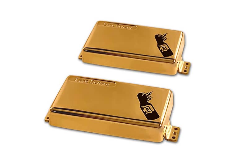 D3™ Signature D'Agitator™ Humbucker - Extreme Gold Plate - Full Set image 1