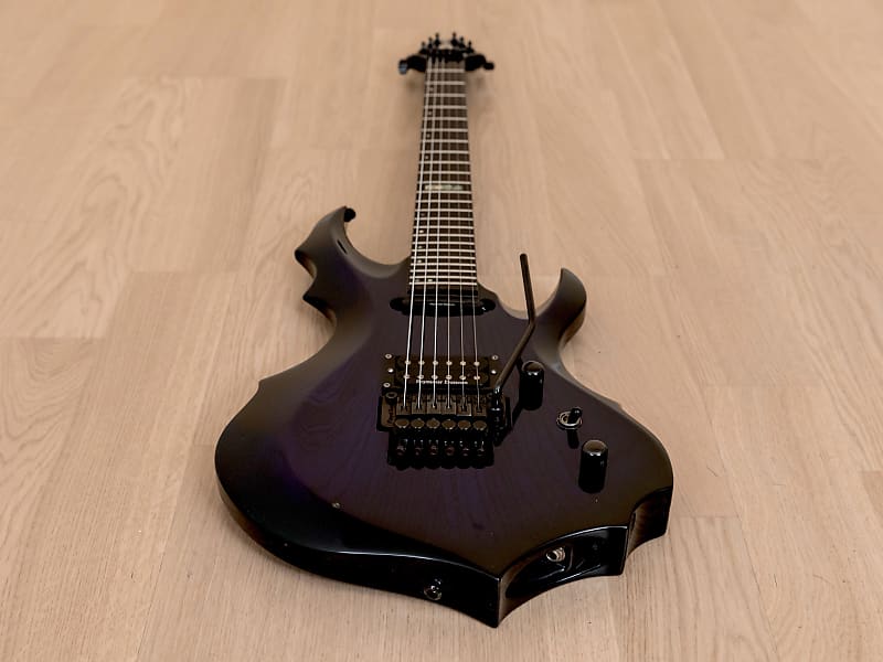 2000 ESP Forest-GT Electric Guitar See Thru Purple Japan w/ Seymour Duncan  SHR-1 & TB-4