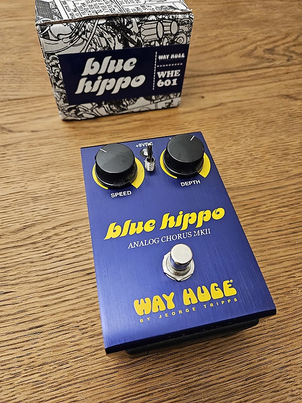 Way Huge WHE601 Blue Hippo Analog Chorus MkII 2015 - 2019 - Blue