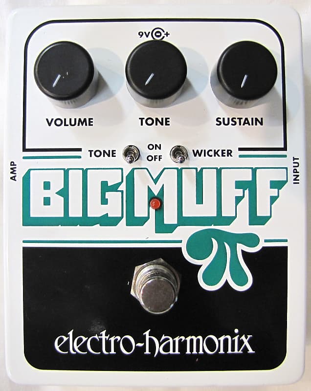 Used Electro-Harmonix EHX Big Muff Pi w/ Tone Wicker Guitar Effects Pedal! image 1
