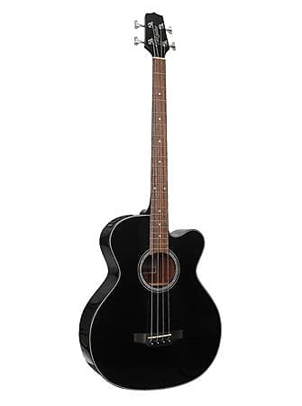 Takamine GB-30CE Acoustic Electric Bass Black image 1