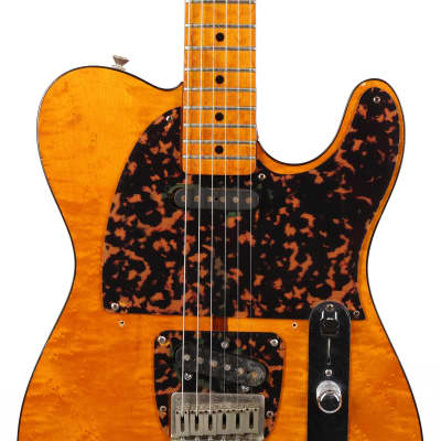 1985 Bill Lawrence Mad Cat Guitar Natural image 6