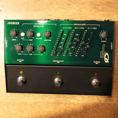 Reverb.com listing, price, conditions, and images for joemeek-gbq-distortion-eq-enhancer-pedal
