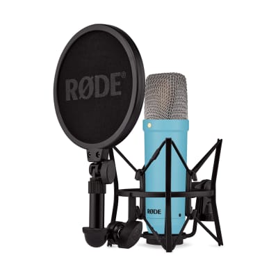 RODE NT1 Signature Series Studio Condenser Microphone, Blue image 1