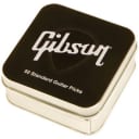 Gibson Guitar Pick Tin - 50 Standard Style Thin Picks(New)