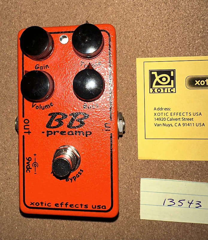Xotic BB Preamp
