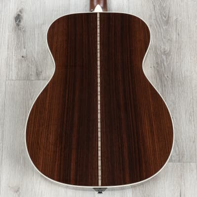 Martin OM-28E Acoustic Electric Guitar, Rosewood Back & Sides, Sitka Spruce Top image 4