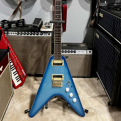 Cort Flying V Early 80’s - Blue Fade for sale