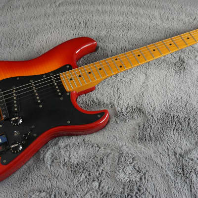Casio PG-300 Refurbished MIDI Guitar 1980s - Red Burst image 4