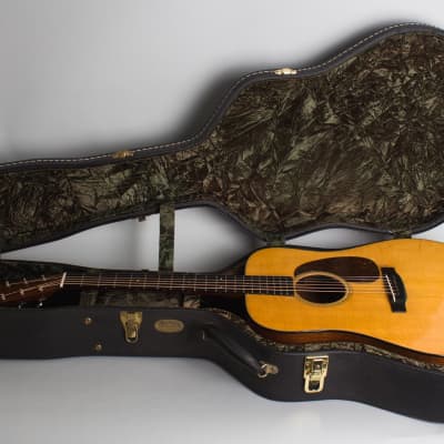 C. F. Martin  D-18 Flat Top Acoustic Guitar (1937), ser. #68147, black tolex hard shell case. image 10