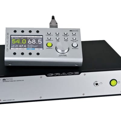 Grace Design M905 | Stereo Monitor Controller (Silver) | Pro Audio LA image 2