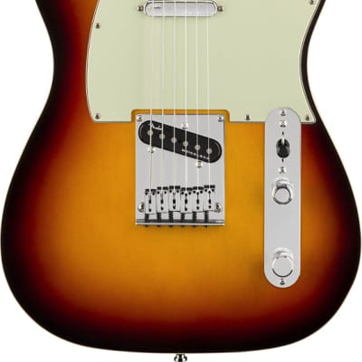 Fender American Ultra Telecaster Electric Guitar. Maple FB, Ultraburst image 1