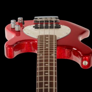 Music Man USA Sterling 4 RS - PDN Cardinal Red Sparkle Limited Edition RW image 6