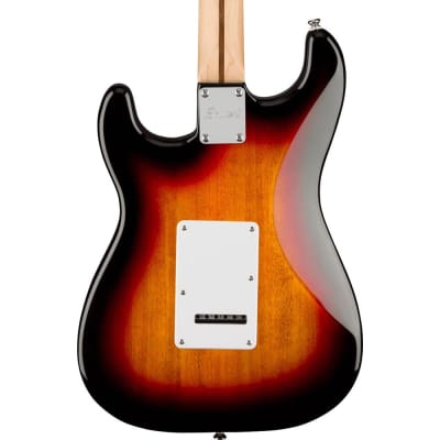 Squier Affinity Series Stratocaster Laurel, White Pickguard, 3 Color Sunburst image 2