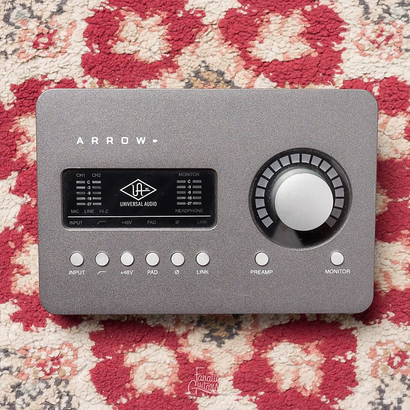 【希望者のみラッピング無料】 Universal Audio Arrow 2x4 Thunderbolt 3 Interface with Solo DTM・DAW