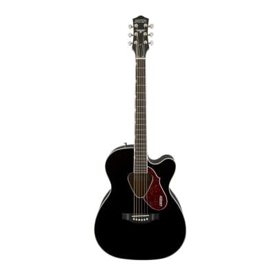 即購入可　GRETSCH G5013CE Rancher Jr. Black Acoustic Guitar :: G5013CE Rancher™ Jr. Cutaway Acoustic