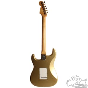 2004 Fender 50th Anniversary Custom Shop '65 Stratocaster Relic in Atzec Gold image 6