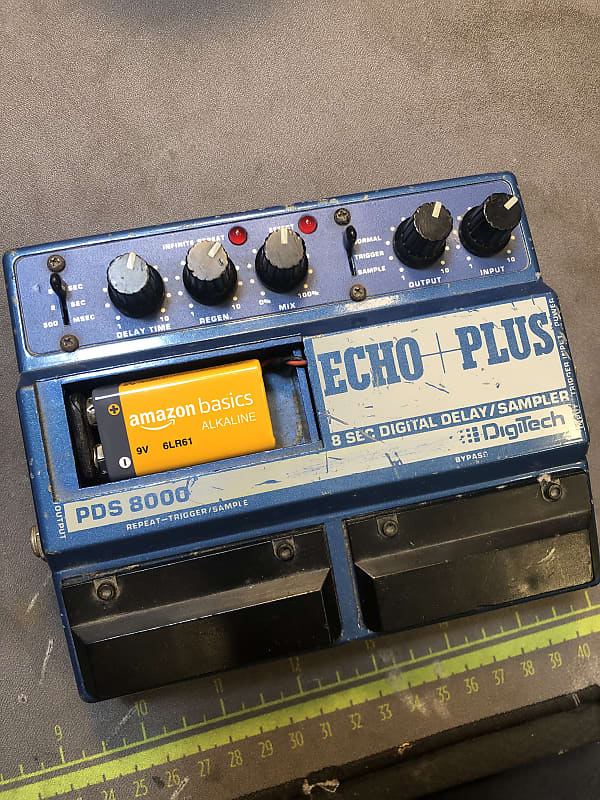DigiTech Echo Plus 8 PDS 8000 1980s - Metallic Blue image 1