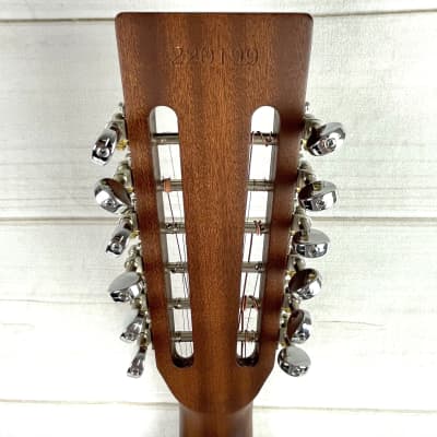 Royall Trifecta TC-14 Bright Mirror Nickel Finish Cutaway 12 String Tricone Resonator Guitar With Pickup image 19