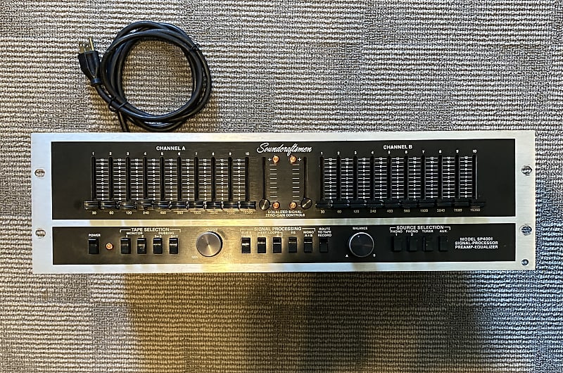 SoundCraftsMan SP4001 Preamp, Eq, Signal Processor | Reverb