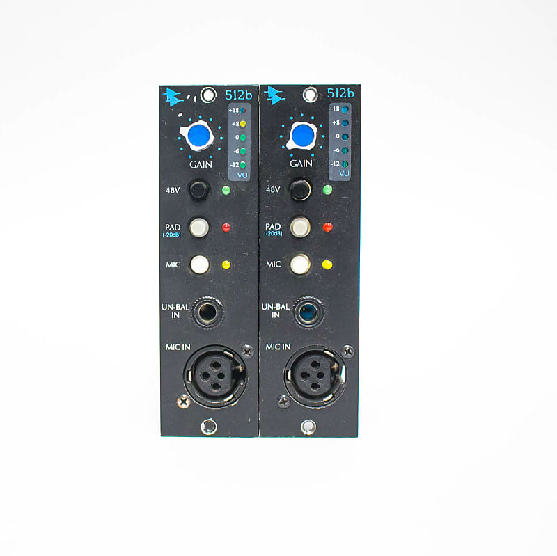 API Audio Products Model 512B 500 Series Mic Preamp Module - USA 512 B Pair  | Reverb