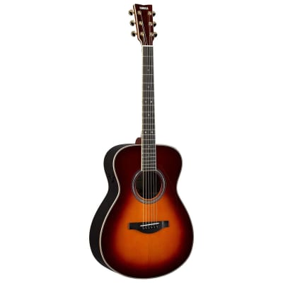 Yamaha LS-TA TransAcoustic Acoustic-Electric Guitar (Brown Sunburst) image 3