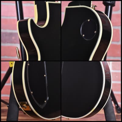 Gibson Les Paul Custom Black Beauty 3-Pickup with Tremolo One Off Special Order Ebony 1984 w/Gibson hardshell Case image 15