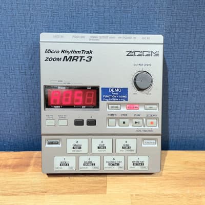[Excellent] Zoom MRT-3 Compact Drum Machine - Silver