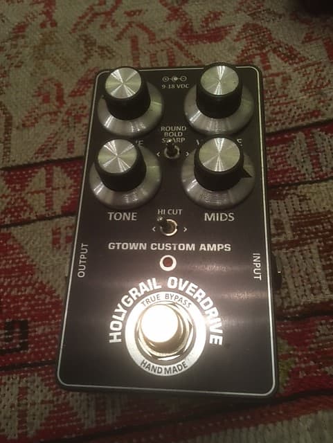 GTOWN HOLYGRAIL Overdrive（Dumble系） STOMP BOX STEALS: OVERDRIVE- GTOWN Holy Grail OD a Dumble