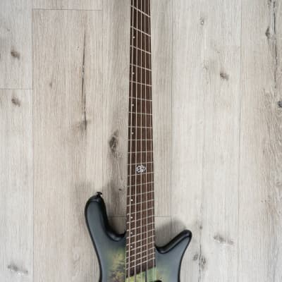 Spector NS Dimension 5 Multi-Scale 5-String Bass, Wenge, Haunted Moss Matte image 4
