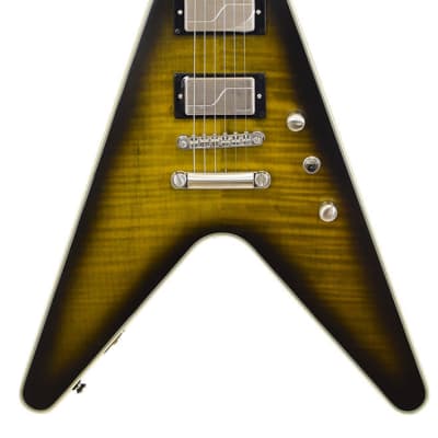Epiphone Flying V Prophecy Yellow Tiger Aged image 2