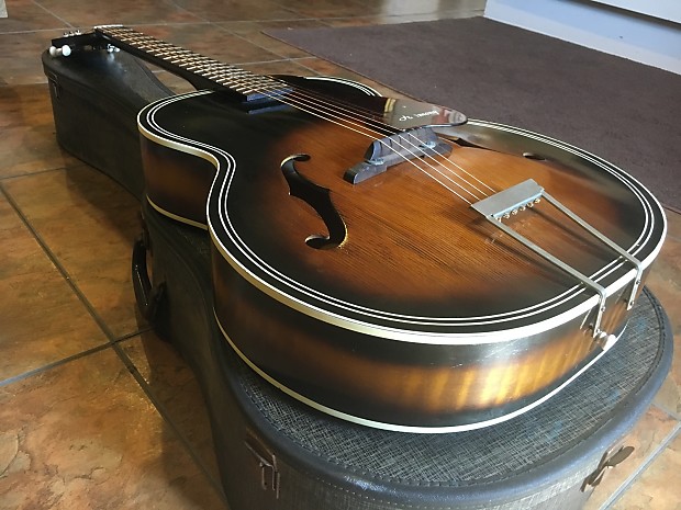 Harmony H1215 Vintage Acoustic Guitar Made in USA Quality