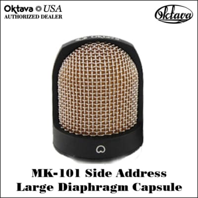 Oktava MK-101 MSP2 - Large Diaphragm Side Address Matched Stereo Pair - Black - 2024 - Brand New. image 2