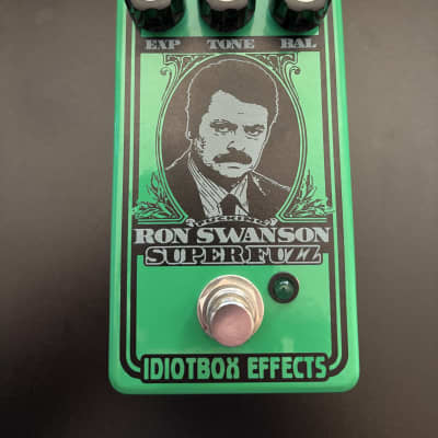 Reverb.com listing, price, conditions, and images for idiotbox-effects-ron-swanson-super-fuzz