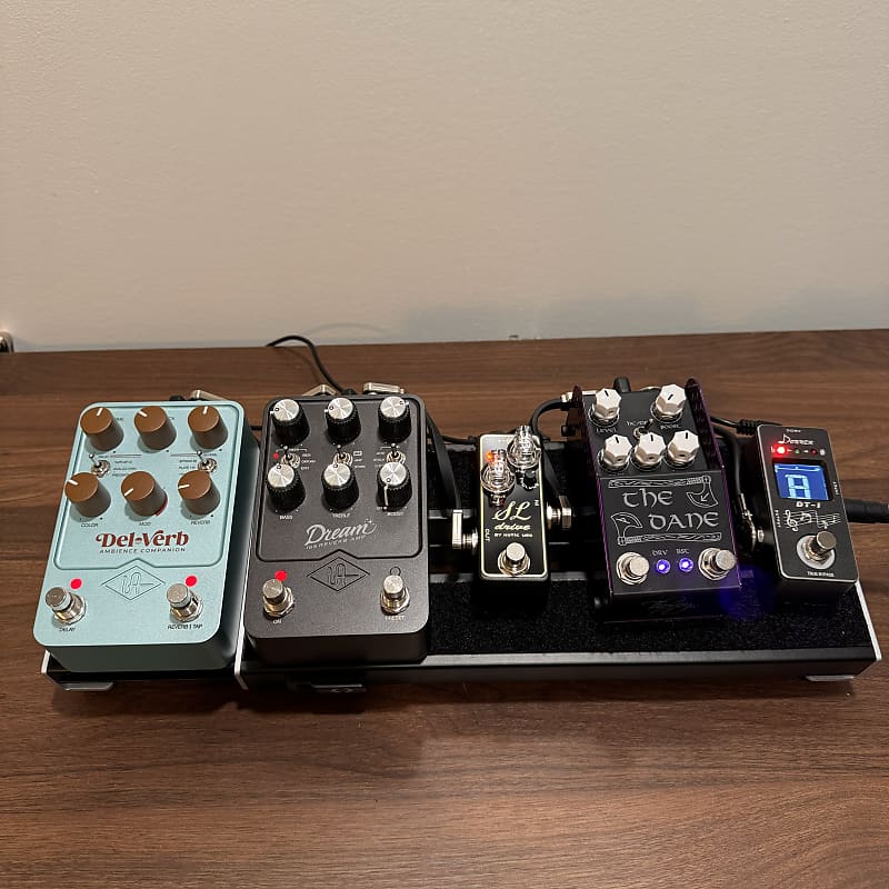 Full XPND Pedalboard ThorpyFX Dane MKii, Xotic SL Drive, Reverb