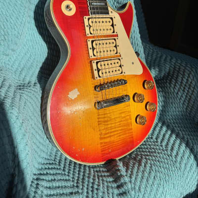 Gibson 2011 Ace Frehley Aged 1974 Budokan Les Paul Custom Shop Guitar image 7