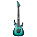 ESP E-II Horizon FR-7 7-String Electric Guitar - Black Turquoise Burst - Display Model
