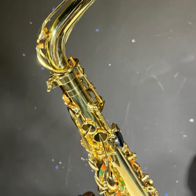 Like New Selmer Super Action 80 Series ii Alto Sax late 1990s  Gold Brass w/ S80 mouthpiece and custom case image 12