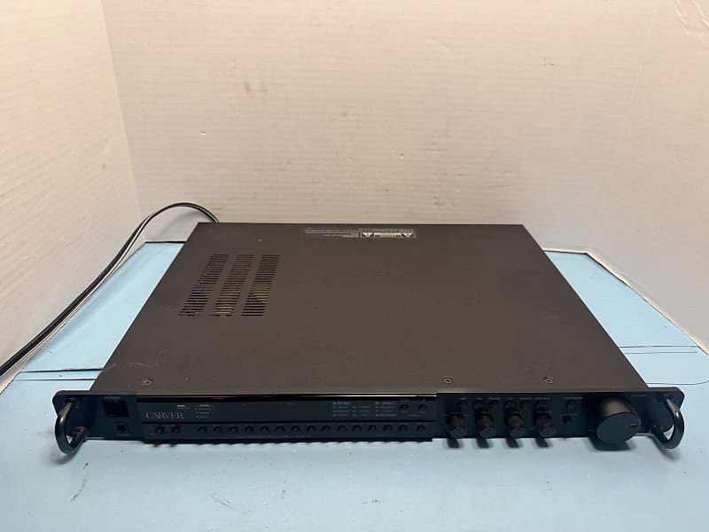 Carver CT-6 Preamplifier Tuner Bob Carver Design Made in JAPAN ~ Tested Works  			