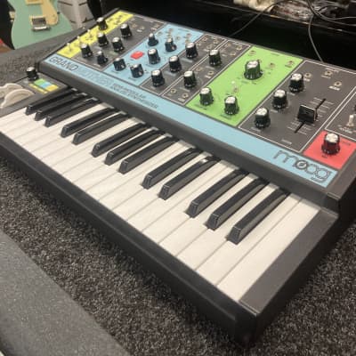 Moog Grandmother 32-Key Semi-Modular Analog Synthesizer 2018 - Present - Black / Multi-Colored Panel