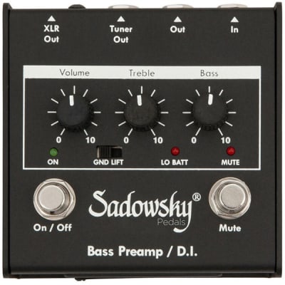 Reverb.com listing, price, conditions, and images for sadowsky-bass-preamp